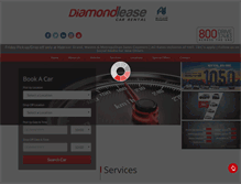Tablet Screenshot of diamondlease.com
